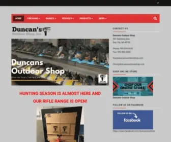 Duncansoutdoor.com(Duncansoutdoor) Screenshot