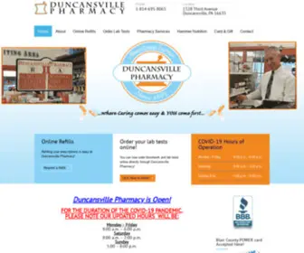 Duncansvillepharmacy.com(Duncansville Pharmacy) Screenshot