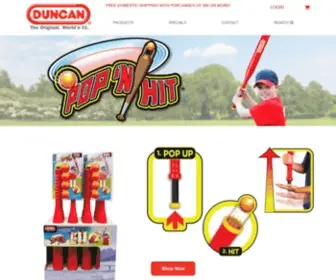 Duncantoys.com(Duncan Toys Company) Screenshot