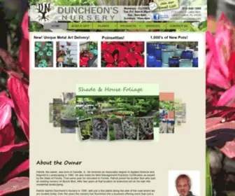 Duncheons.com(Duncheon's Nursery) Screenshot