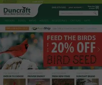 Duncraft.com(Bird Feeders) Screenshot