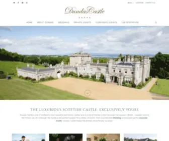 Dundascastle.co.uk(Dundas Castle) Screenshot