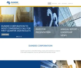 Dundeecorp.com(Dundeecorp) Screenshot