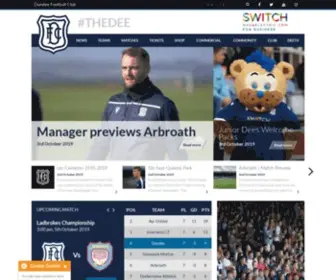 Dundeefc.co.uk(Dundee Football Club) Screenshot