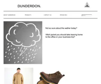 Dunderdon.de(Functional wear) Screenshot