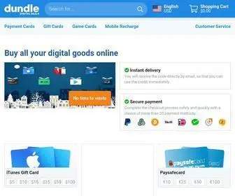 Dundle.com(Dundle (US)) Screenshot