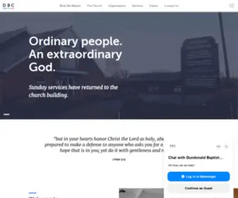 Dundonaldbaptistchurch.org(Dundonaldbaptistchurch) Screenshot