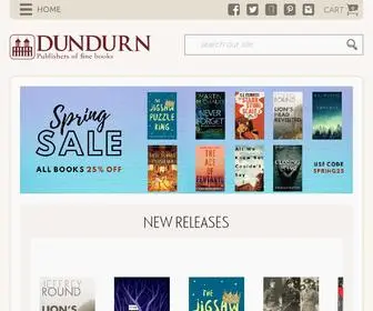 Dundurn.com(Discover a new story) Screenshot