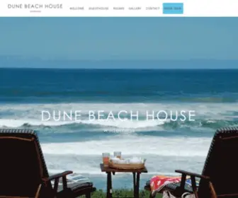 Dunebeachhouse.co.za(Dune Beach House) Screenshot