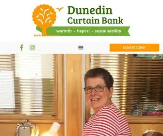 Dunedincurtainbank.org.nz(Providing curtains for those most in need) Screenshot