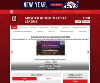 Dunedinlittleleague.com(Dunedinlittleleague) Screenshot