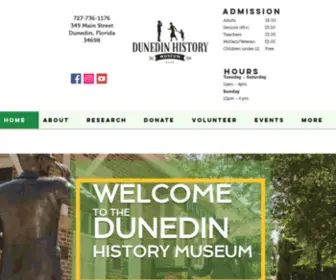 Dunedinmuseum.org(Dunedinmuseum) Screenshot