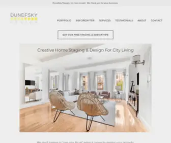 Dunefskydesign.com(Dunefsky Design Inc) Screenshot
