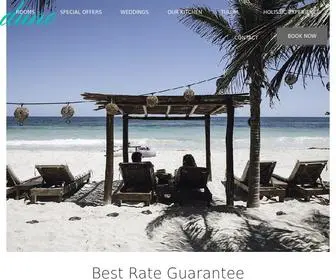 Dunehoteltulum.com(A space where you can find yourself) Screenshot