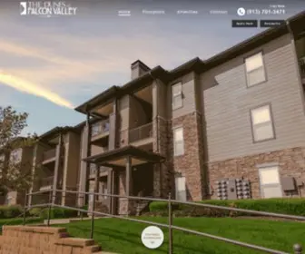 Dunesatfalconvalley.com(The Dunes at Falcon Valley Apartments in Lenexa) Screenshot