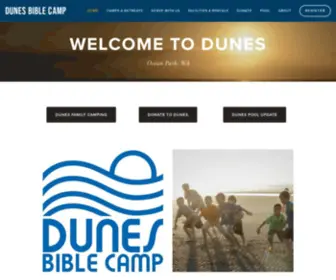 Dunesbiblecamp.com(Dunes Bible Camp) Screenshot