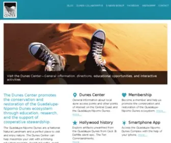 Dunescenter.org(The Dunes Center) Screenshot