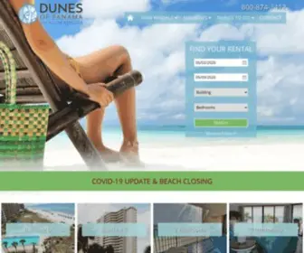 Dunesofpanama.com(Dunes of Panama) Screenshot