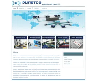 Dunetco.com(Dunetco) Screenshot