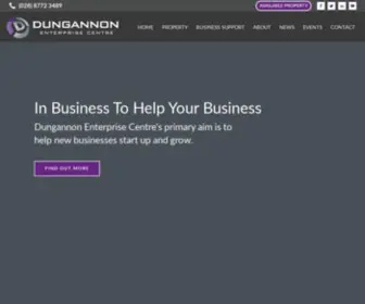 Dungannonenterprise.com(Dungannon Enterprise Centre) Screenshot