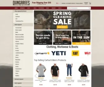 Dungarees.com(Clothing, Workwear & Boots) Screenshot