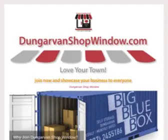 Dungarvanshopwindow.com(Dungarvanshopwindow) Screenshot