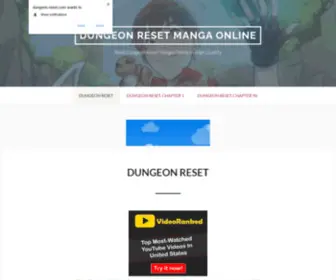 Dungeon-Reset.com(Dungeon Reset Manga Online) Screenshot