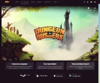 Dungeon-Rushers.com(Dungeon Rushers) Screenshot