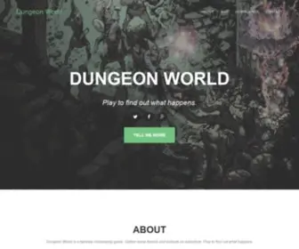 Dungeon-World.com(Dungeon World) Screenshot