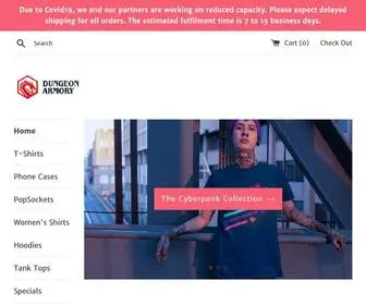 Dungeonarmory.com(Dungeon Armory) Screenshot