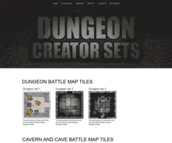 Dungeoncreatorsets.com(Dungeon Creator Sets) Screenshot