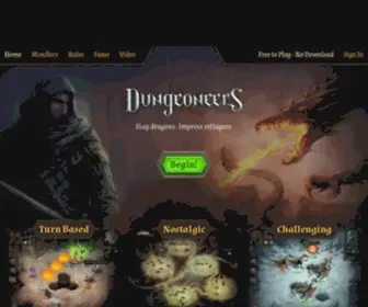 Dungeoneers.com(Play Dungeoneers) Screenshot