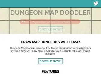 Dungeonmapdoodler.com(Dungeon Map Doodler) Screenshot