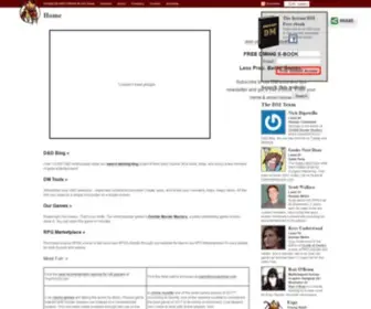 Dungeonmastering.com(The 5e Blog) Screenshot