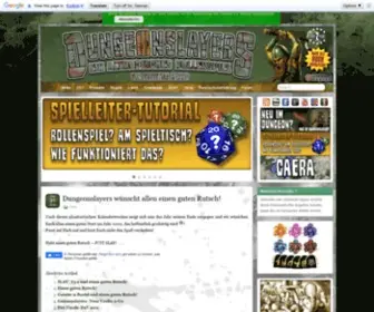 Dungeonslayers.net(Ein altmodisches Rollenspiel) Screenshot