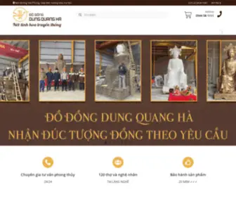 Dungquangha.com(Đồ Đồng Dung Quang Hà) Screenshot