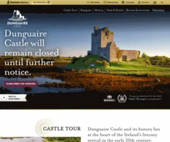 Dunguairecastle.com(Dunguaire Castle Kinvara) Screenshot