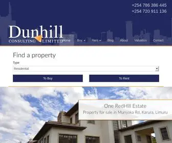 Dunhillconsulting.com(Dunhill Consulting Ltd) Screenshot