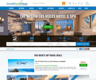 Dunhilltraveldeals.com(Dunhill Travel Deals) Screenshot