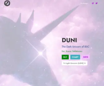 Duni.finance(Dark Unicorn (DUNI)) Screenshot