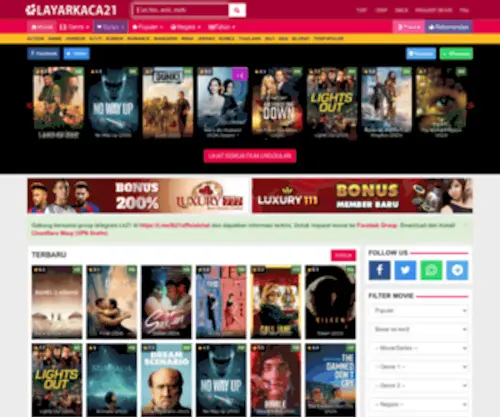Lk21 Nonton Film dan Series Streaming Movie Layarkaca21 Dunia21 Bioskop Cinema21 Box Office Subtitle Indonesia Gratis Online Download