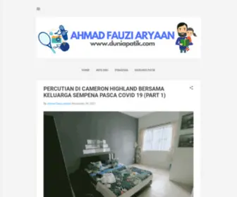 Duniapatik.com(Dunia Patik Dot Com) Screenshot