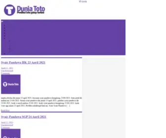 Duniatoto.xyz(Duniatoto) Screenshot