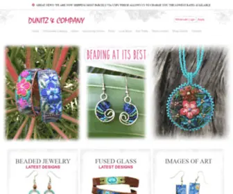 Dunitz.com(Handmade and Fair Trade Jewelry) Screenshot