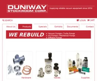 Duniway.com(Catalog) Screenshot