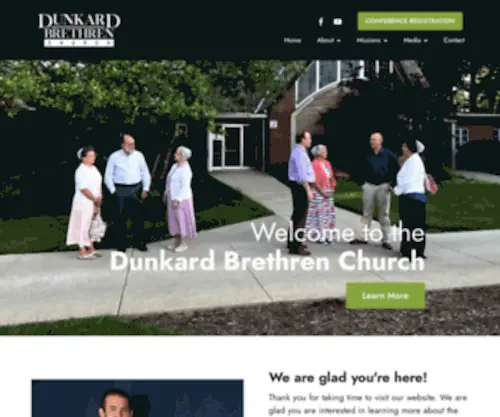 Dunkardbrethrenchurch.com(Dunkard Brethren Church) Screenshot