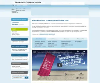 Dunkerque-Annuaire.com(Dunkerque) Screenshot