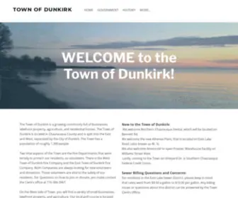 Dunkirkny.org(TOWN OF DUNKIRK) Screenshot