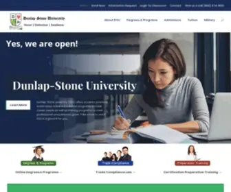 Dunlap-Stone.edu(Honor) Screenshot
