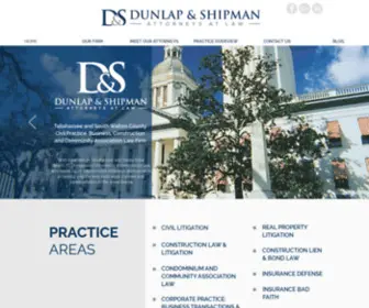 Dunlapandshipman.com(Dunlap and Shipman) Screenshot